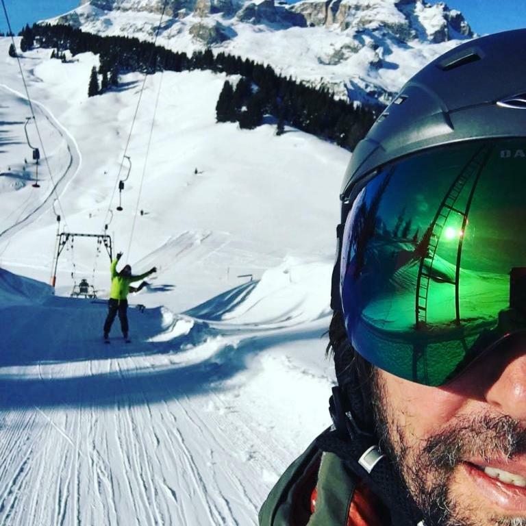 Chalet Madrisa Корвара ин Бадия Екстериор снимка